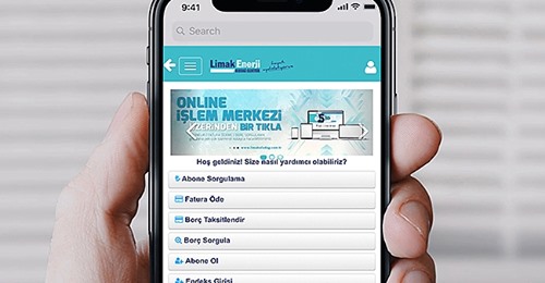 LİMAK ENERJİ MÜŞTERİLERİ, TÜM İŞLEMLERİNİ ONLINE OLARAK YAPABİLİYOR