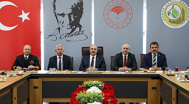 Orman Yangınlarıyla Mücadele Toplantısı