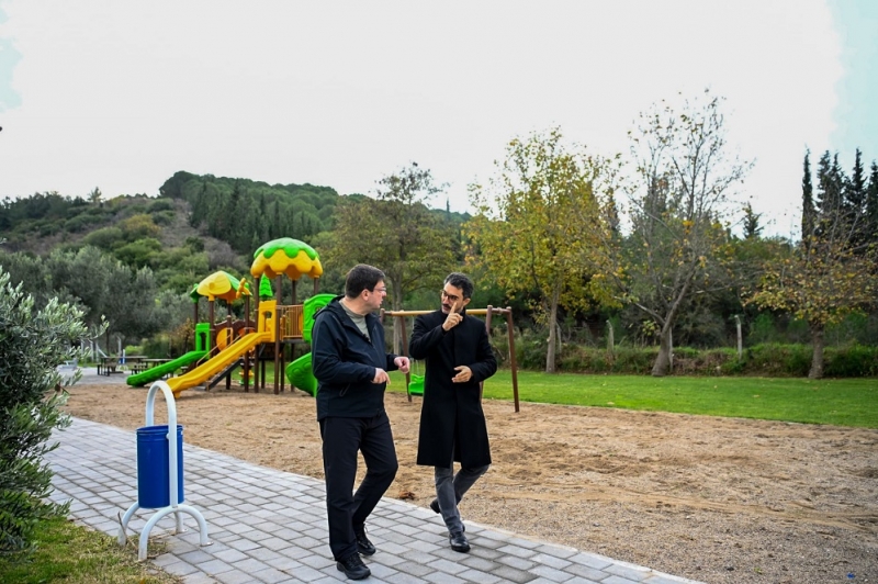 Park ve Yeşil Alanlarda Çalışmalar Sürüyor