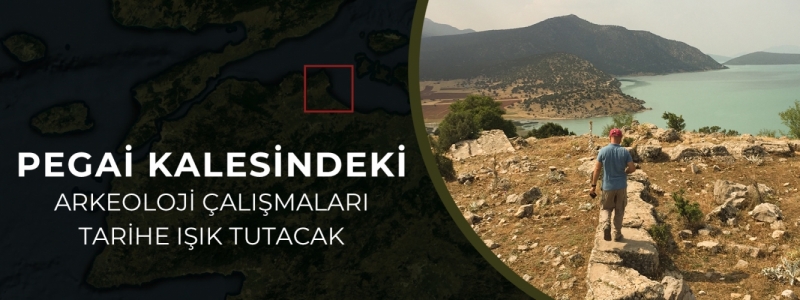 Pegai Kalesindeki Arkeoloji Çalışmaları Tarihe Işık Tutacak