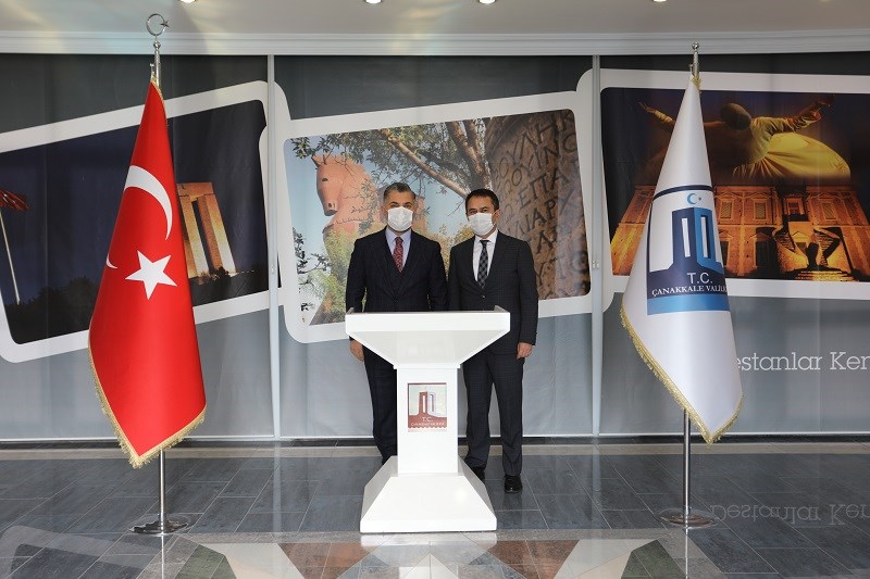 RTÜK Başkanı Ebubekir Şahin, Vali Aktaş'ı Ziyaret Etti