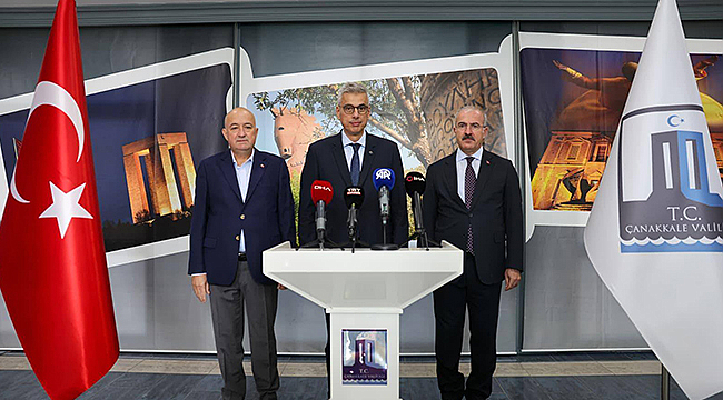 Sağlık Bakanı Kemal Memişoğlu Çanakkale'de