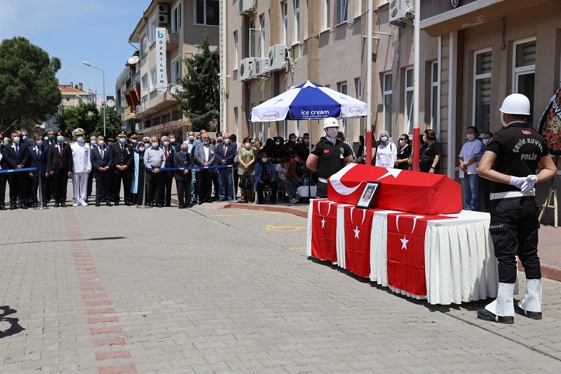 Şehit Cihan Türkmenoğlu’nun Naaşı Törenle Memleketine Uğurlandı