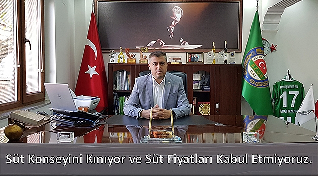 Süt Konseyini Kınıyor ve Süt Fiyatları Kabul Etmiyoruz