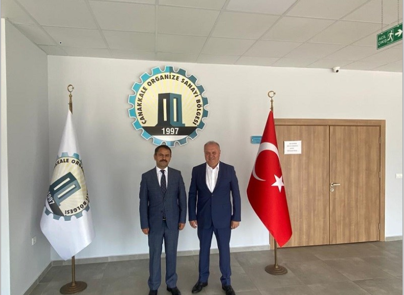 Vali Aktaş, Organize Sanayi Bölgesi Yönetim Kurulu Başkanı Fahrettin Ersoy’u Ziyaret Etti