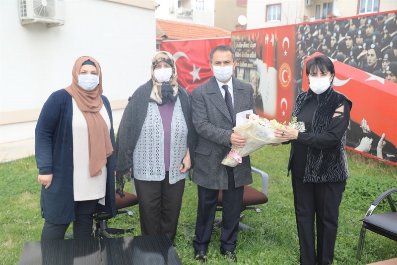 Vali Aktaş, Şehit Aileleri Dernek Başkanlarının 8 Mart Dünya Kadınlar Gününü Kutladı