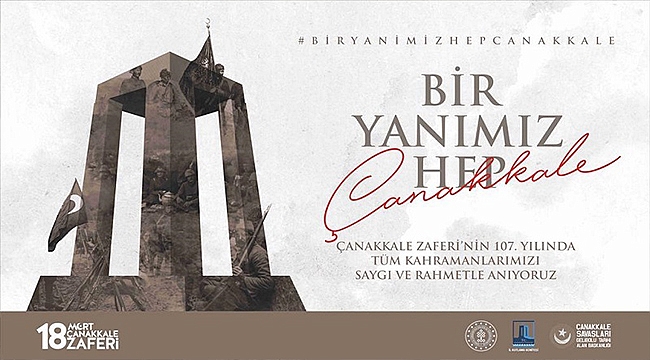 Vali Aktaş’ın “18 Mart Şehitleri Anma Günü ve Çanakkale Deniz Zaferi’nin 107. Yıl Dönümü” Mesajı