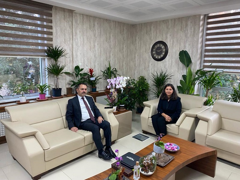 Vali Aktaş'tan Türkarslan'a Hayırlı Olsun Ziyareti