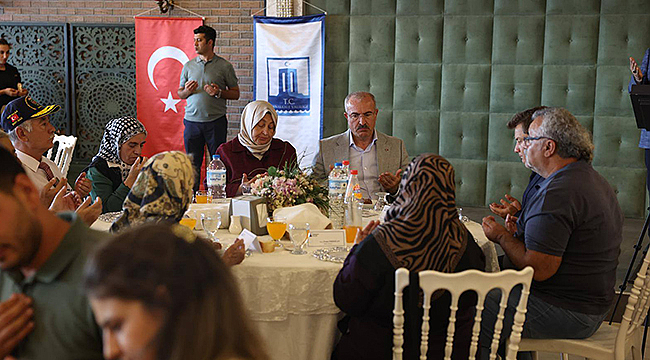 Vali Toraman, şehit yakınları ve gazilerle bir araya geldi