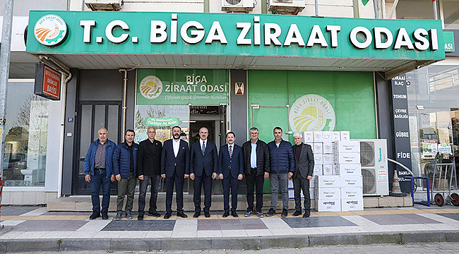 Vali Toraman'dan Biga Ziyaretleri