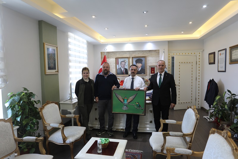 Yaban Hayat Fotoğrafçısı Cenk Polat’tan Vali İlhami Aktaş’a Ziyaret