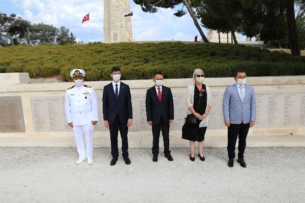 Yeni Zelanda Anıtı'nda Anma Töreni