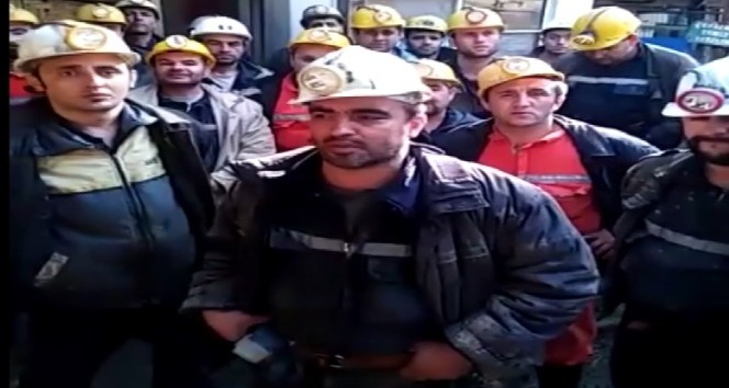  Yenice'de Maden İşçileri Kendilerini Ocağa Kapattı