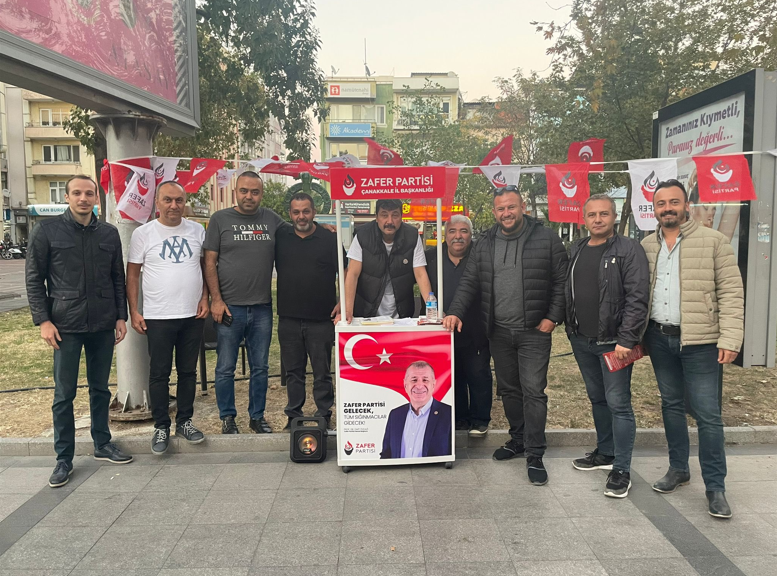 ZAFER PARTİSİ MEYDANLARDA