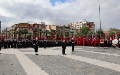 29 Ekim Cumhuriyet Bayramı 98. Yılı Çelenk Sunma Töreni