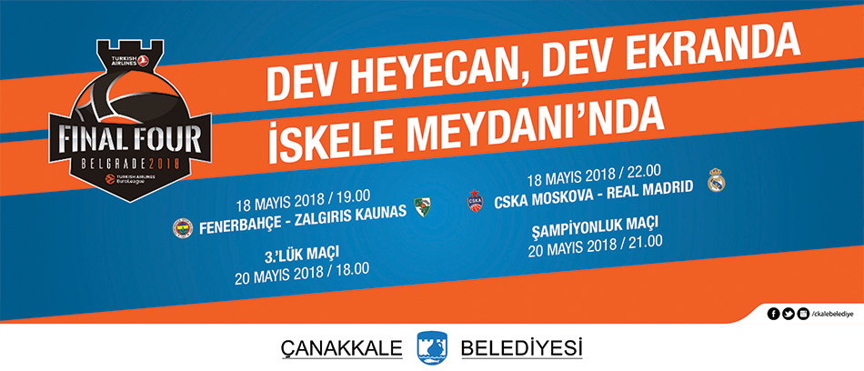 Final Four Heyecanı Dev Ekranda