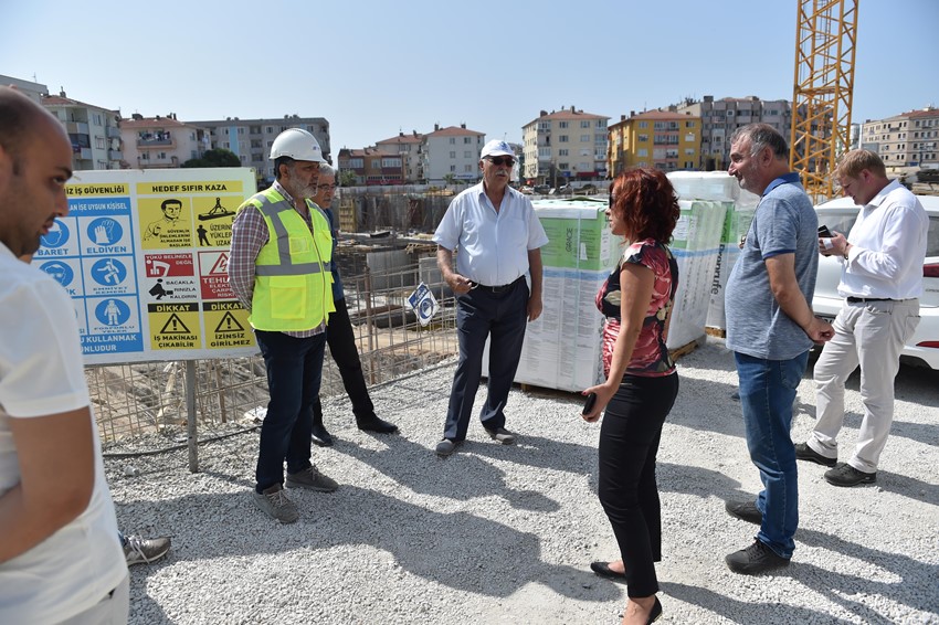 Başkan Gökhan Teknik İnceleme Gezilerini Sürdürüyor