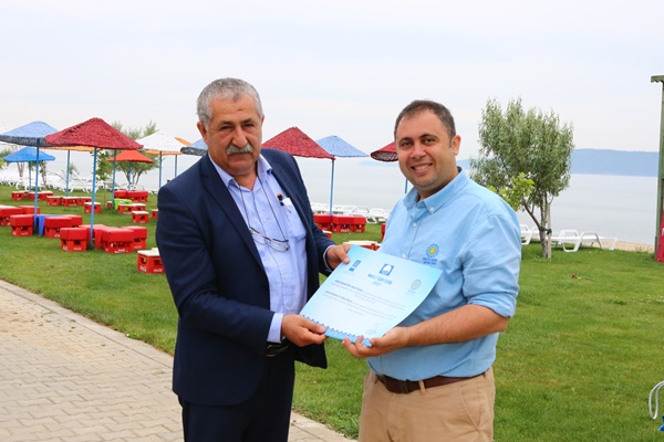 Kepez Belediyesi Halk Plajına Mavi Bayrak