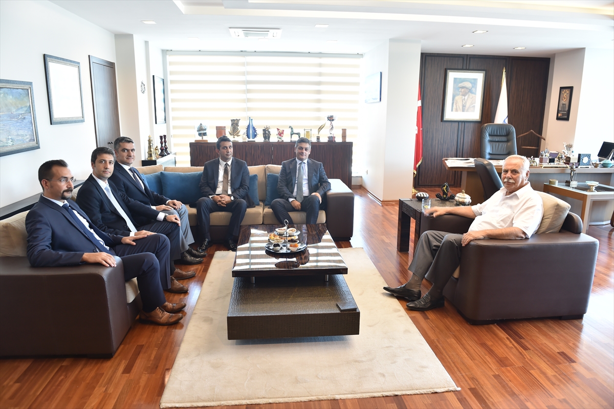 UEDAŞ Genel Müdürü Gümüşlü'den Başkan Gökhan'a ziyaret