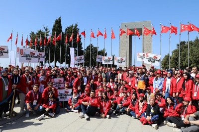 57. Alay Vefa Yürüyüşü Kapanış Programı Şehitler Abidesi’nde Yapıldı