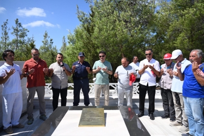 57’nci Piyade Alayı’nın Şehit Komutanı Yarbay Hüseyin Avni Bey Mezarı Başında Dualarla Anıldı
