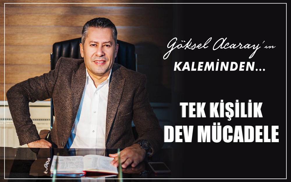 TEK KİŞİLİK DEV MÜCADELE