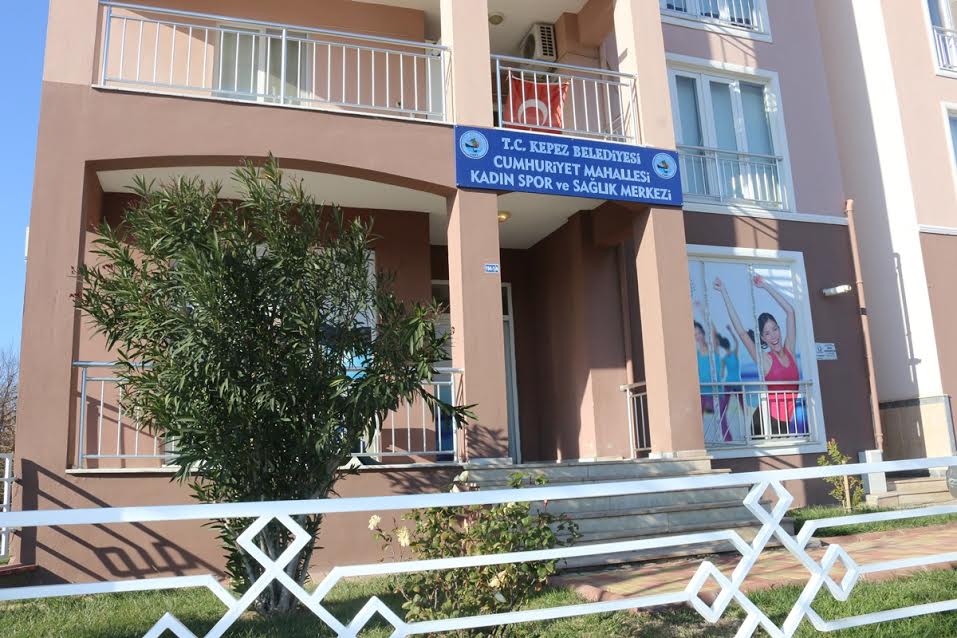 Kepez Belediyesi Cumhuriyet Mahallesi Kadın Spor ve Sağlık Merkezi  Yenilendi