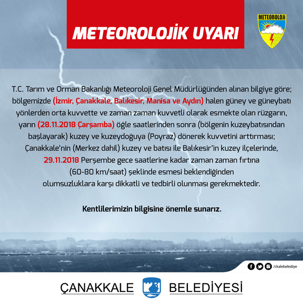 Meteorolojik Uyarı