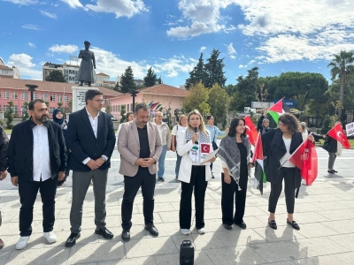81 ilde 'Gazze İçin Sessiz Çığlık'