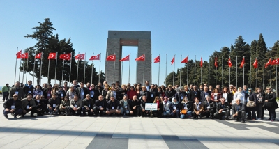 81 İLİMİZDEN 81 ÖĞRETMENİMİZ ÇANAKKALE DESTANININ YAZILDIĞI TOPRAKLARDA