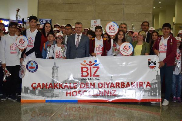 Çanakkale'den Giden 100 Öğrenci Diyarbakır'ı Gezdi