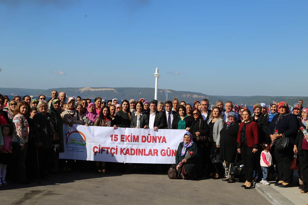 Dünya Kadın Çiftçiler Gününde Kadınlarımız Baş Tacı