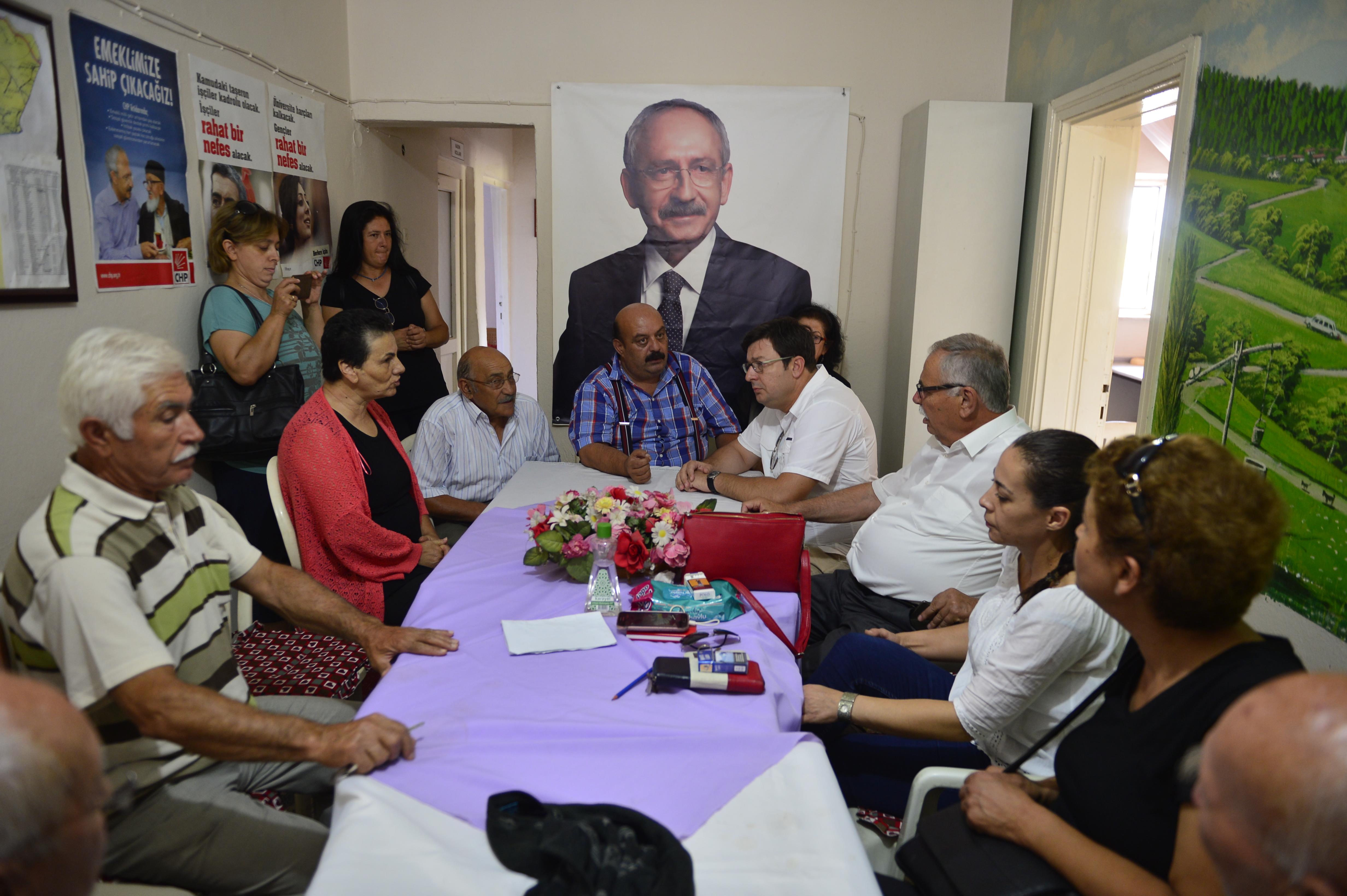 Başkan Gökhan, Dolu Nedeni İle Hasar Gören Köyleri Ziyaret Etti