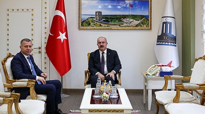 AK Parti İl Başkanı Abdurrahman Kuzu'dan Vali Toraman'a Ziyaret