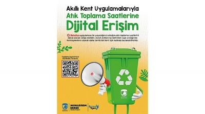      Akıllı Kent Uygulamalarıyla Atık Toplama Saatlerine Dijital Erişim