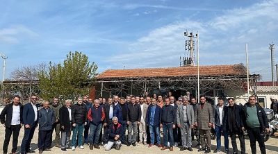 AKSU BALIKÇILARLA BULUŞTU