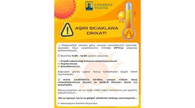 Aşırı Sıcaklara Dikkat