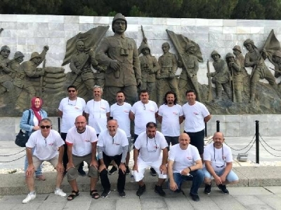 Asker Arkadaşları 30 Yıl Sonra Çanakkale'de Buluştu