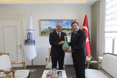 Başkan Erkek'ten Vali Toraman'a Ziyaret