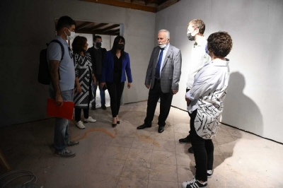 Başkan Gökhan Karina Deniz Kültürü Merkezi'nde İncelemelerde Bulundu