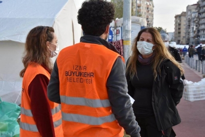 Başkan Yardımcısı Ünüvar Çadır Kentte