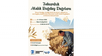  Çanakkale Belediyesi’nden üreticilere atalık tohum desteği