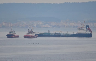 Çanakkale Boğazı'nda Akaryakıt Tankerinde Makine Arızası