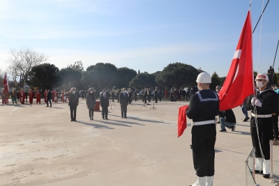 Çanakkale Deniz Zaferi’nin 106. Yıldönümü Açılış Töreni Kale-i Sultaniye’ de Gerçekleştirildi