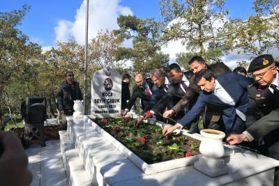Çanakkale Kahramanı Seyit Onbaşı kabri başında anıldı