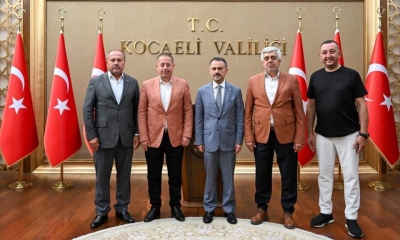 Çanakkale Oda Başkanlarından Vali Aktaş'a ziyaret