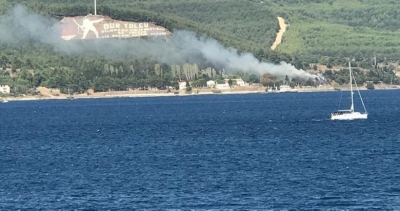  Çanakkale Tarihi Gelibolu Yarımadası'nda Yangın