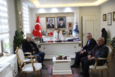 Çanakkale Ziraat Odası Yönetiminden Vali İlhami Aktaş’a Veda Ziyareti