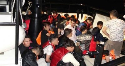 Çanakkale’de 46 kaçak göçmen yakalandı
