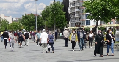 Çanakkale'de 65 Yaş ve Üzeri Kordon Boyunda 